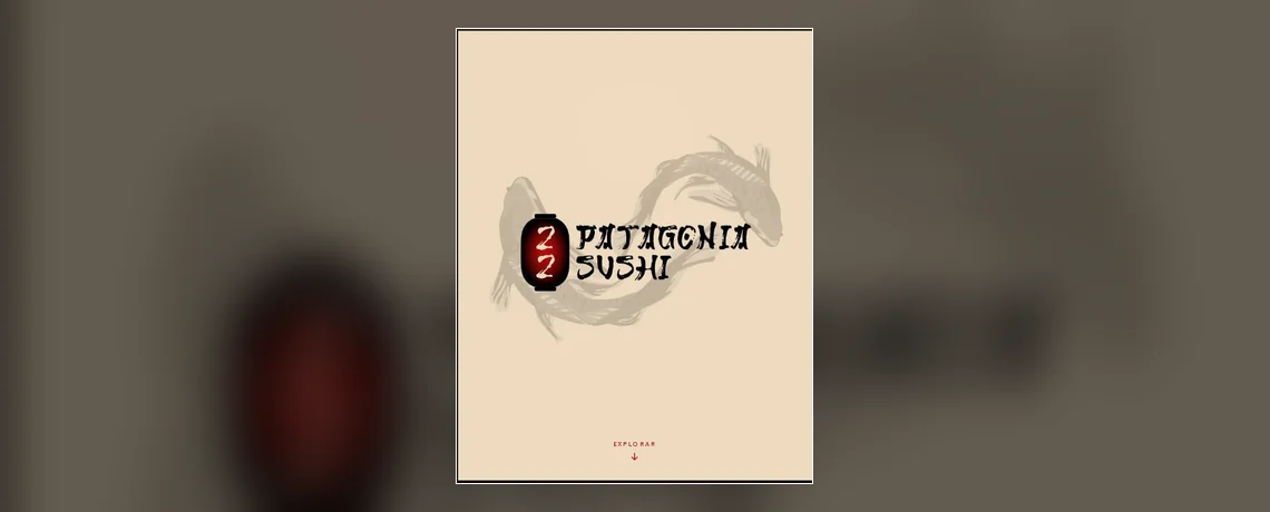 Menú digital de 22 Patagonia Sushi